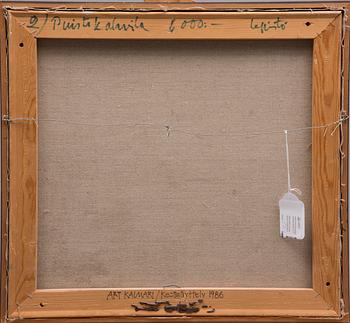 PIRKKO LEPISTÖ, olja på duk, signerad och daterad -86.