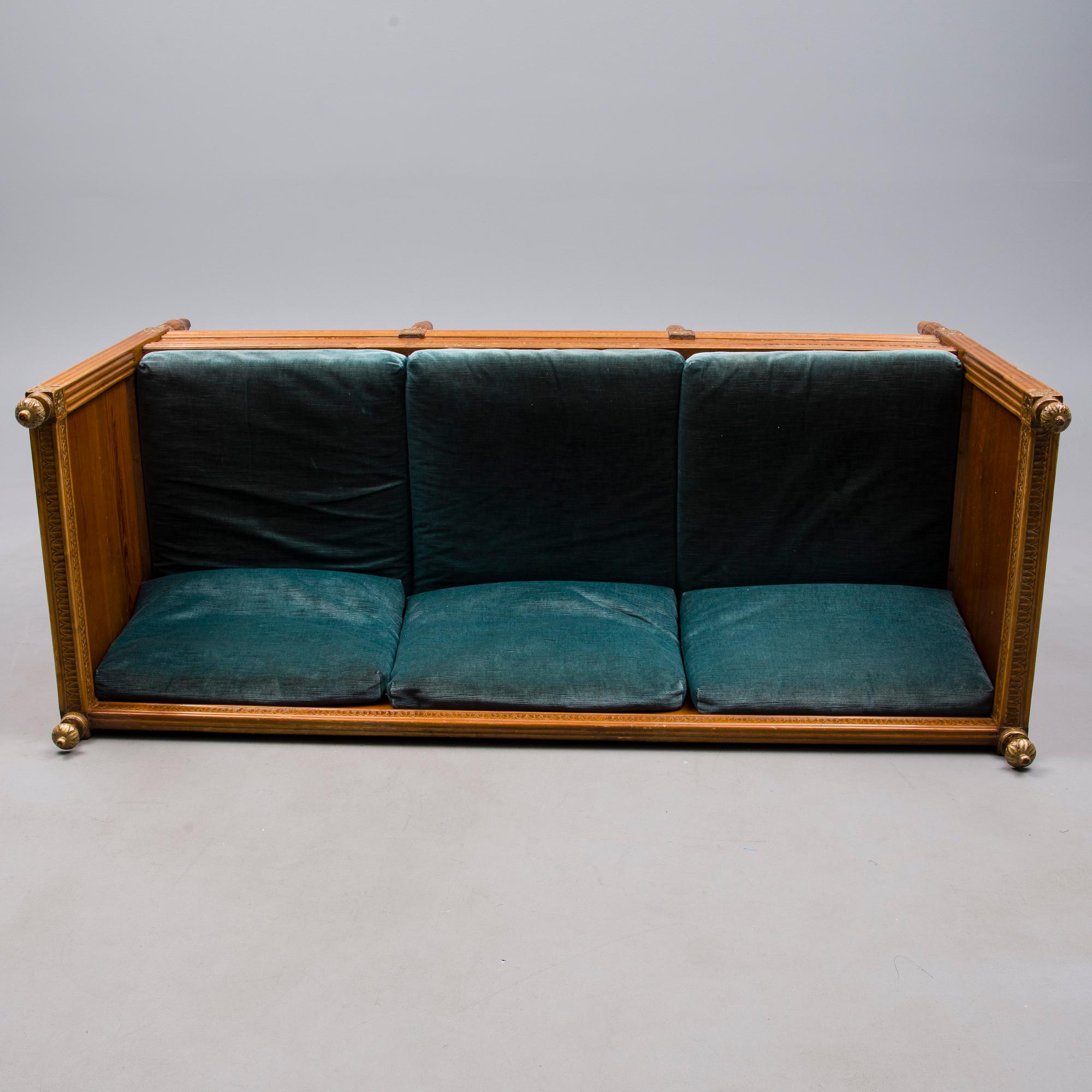 SOFFA, gustaviansk, sekelskiftet 1700/1800.