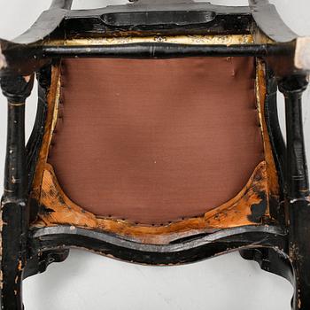 STOLAR, ett par, barock, 1700-tal.