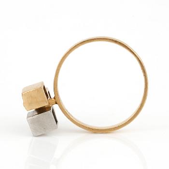 RING, med briljantslipad diamant, ca 0,09 ct, Lapponia, Finland, 1982.