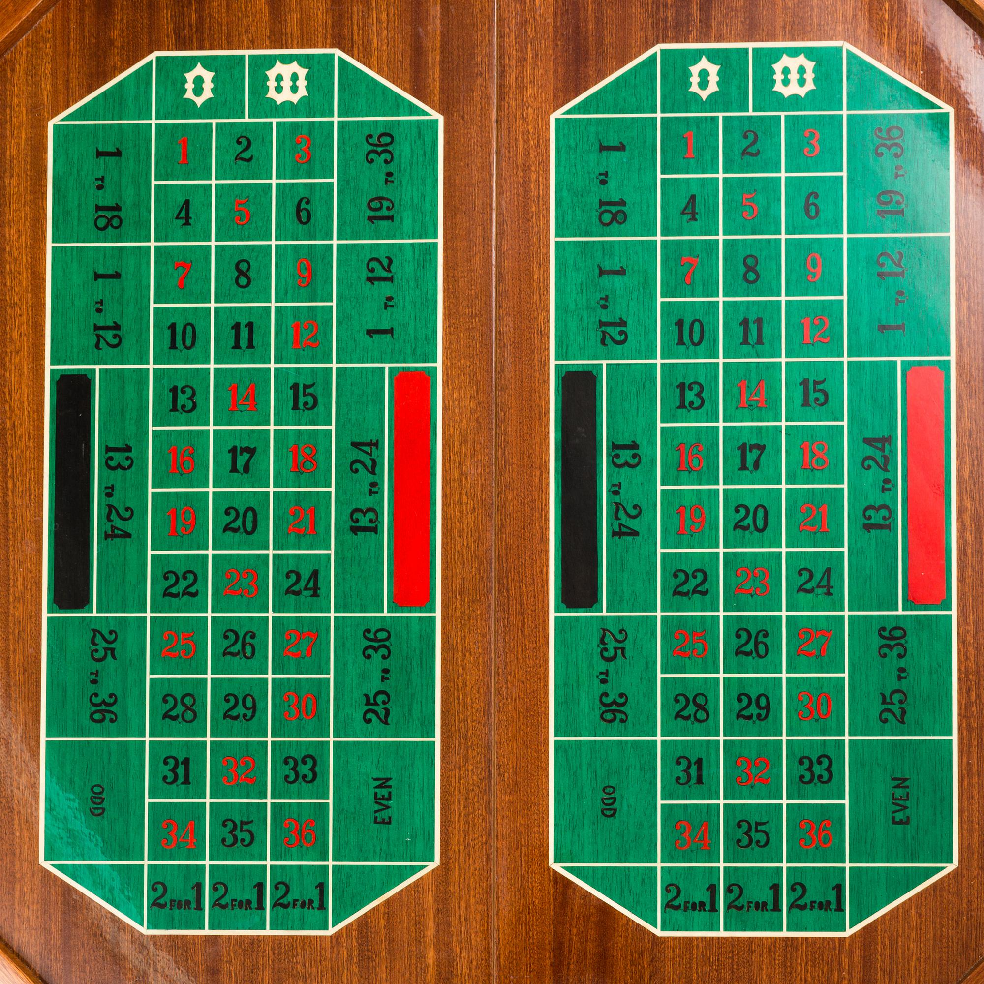 A mid 20th century games table.