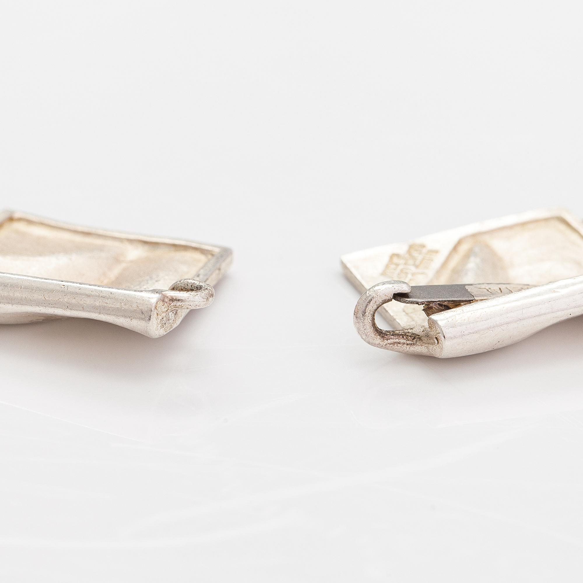 Björn Weckström, "Galactic peaks", a sterling silver necklace. Lapponia 1974.