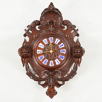 A wall clock, first half of the 20th century.