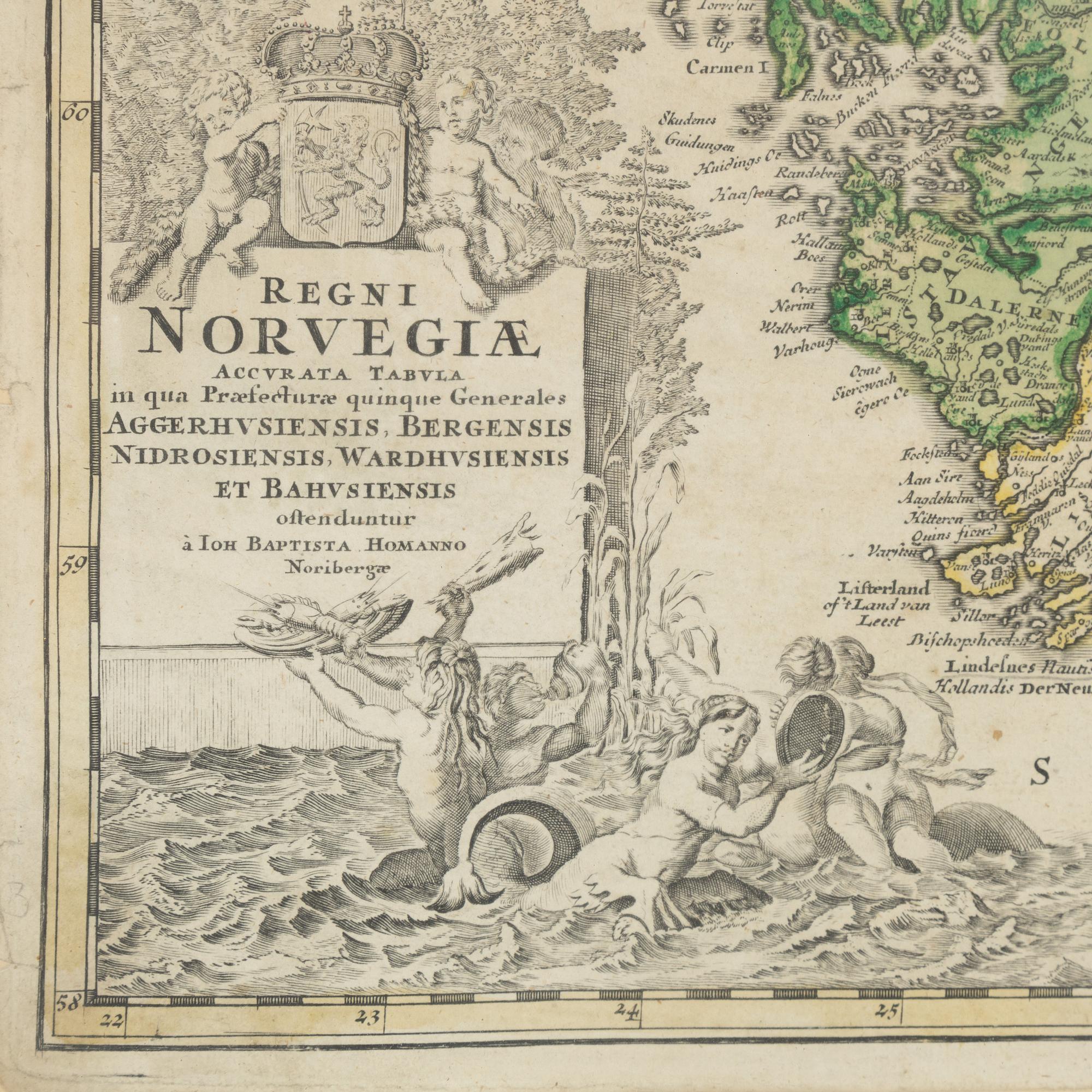 Johann Baptist Homann, engraving.