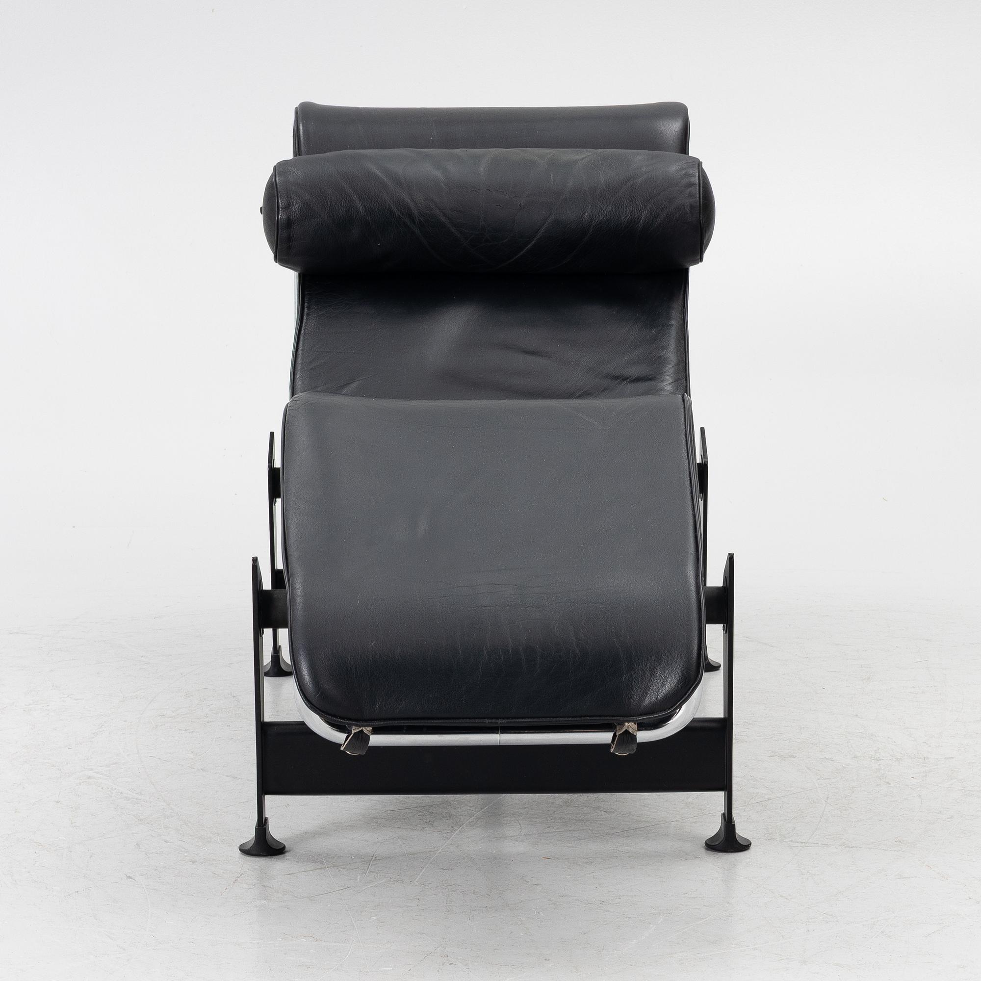 Le Corbusier (Charles-Édouard Jeanneret), Pierre Jeanneret & Charlotte Perriand, chaise longue, model "LC4", Cassina, Italy.