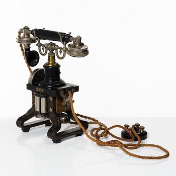 Rikstelefon, LM Ericsson, "Taxen", 1892 års modell.