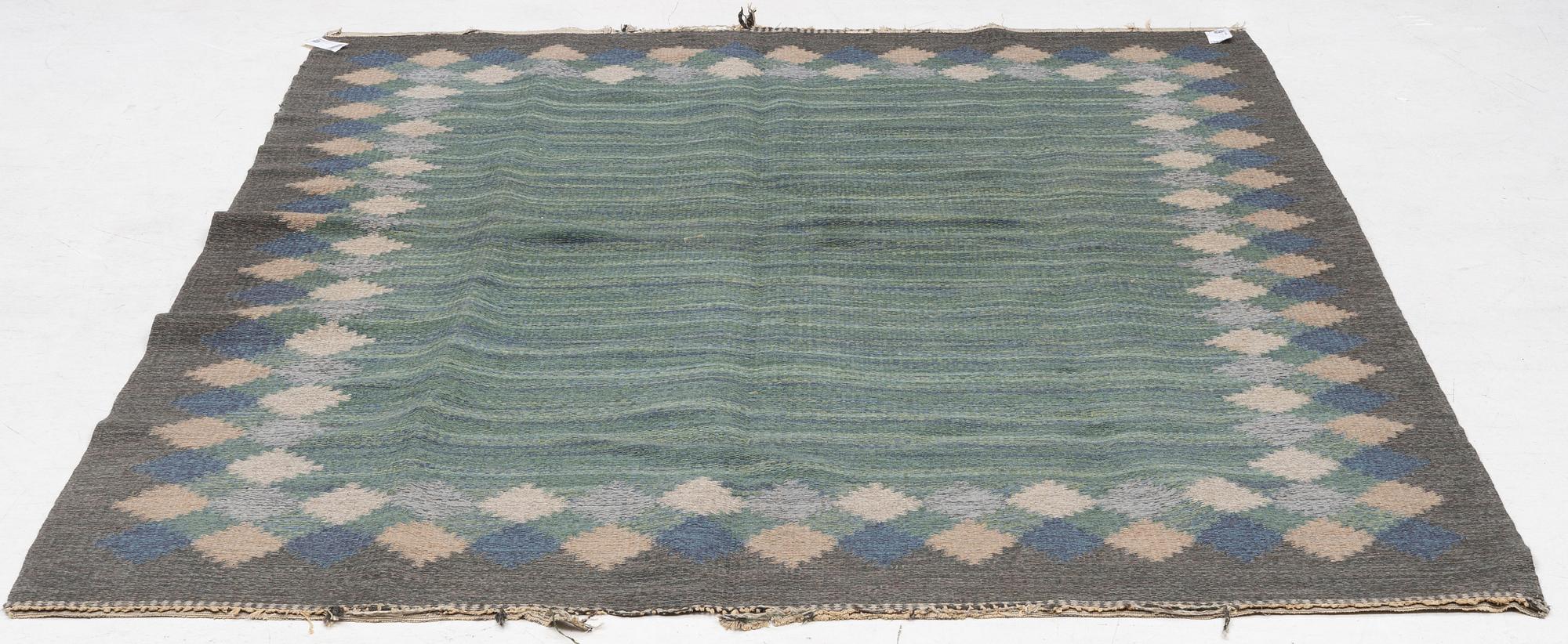 Ingegerd Silow, rug, flat weave, approx. 239 x 169 cm.