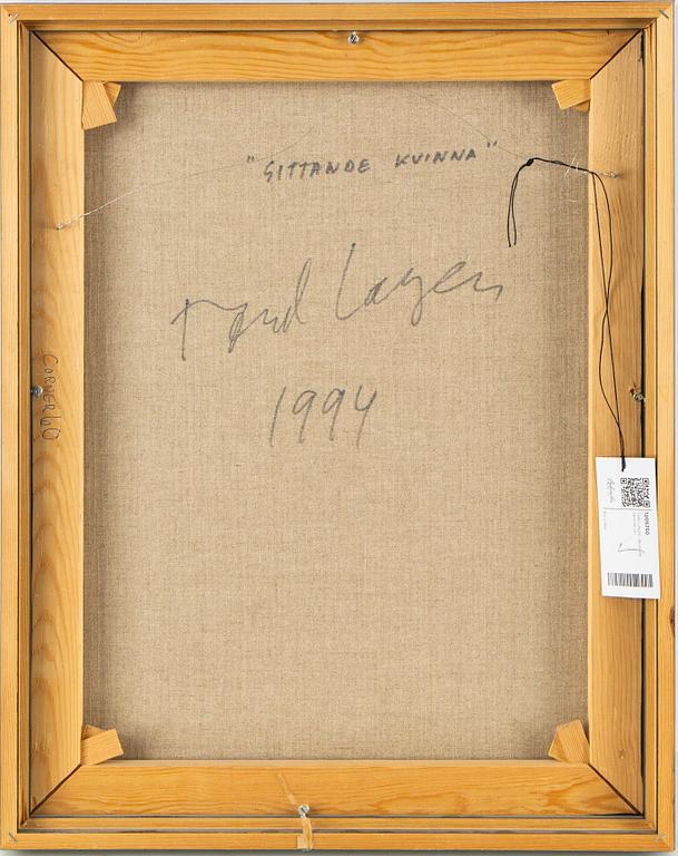 TORD LAGER, oil on canvas, signed.