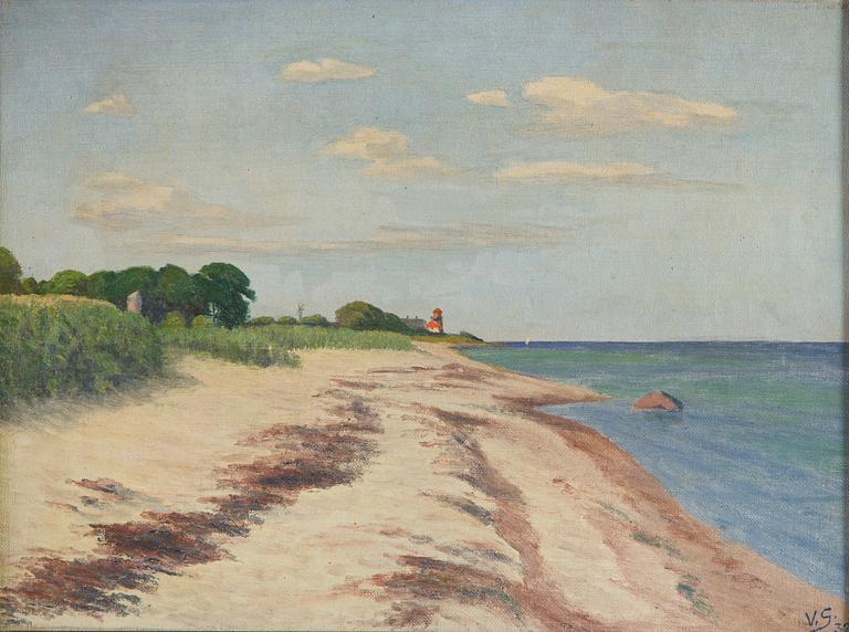 Venny Soldan-Brofeldt, Strandparti.