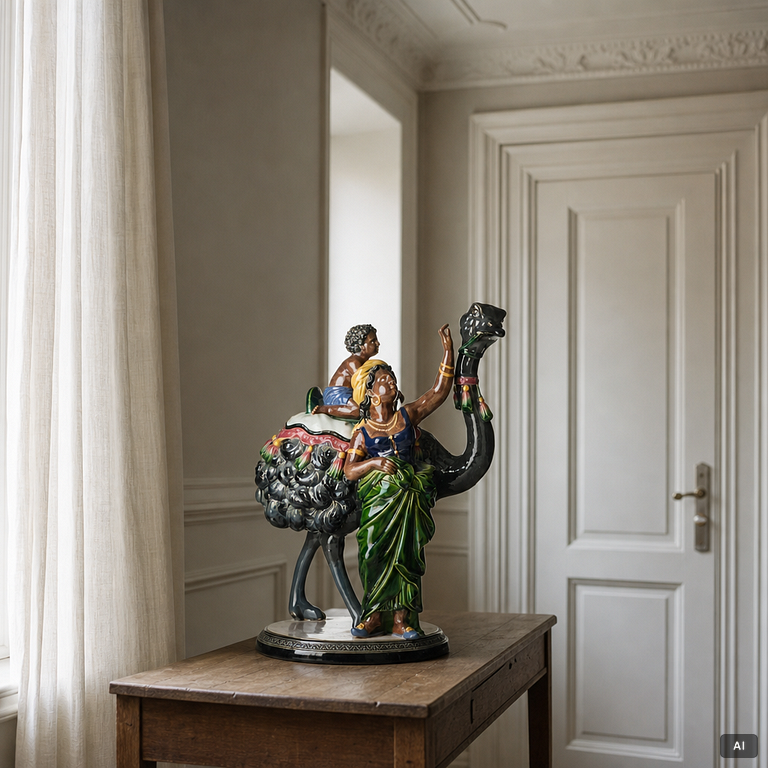 A table centerpiece, Gerbing & Stephan, Germany, late 19th century.