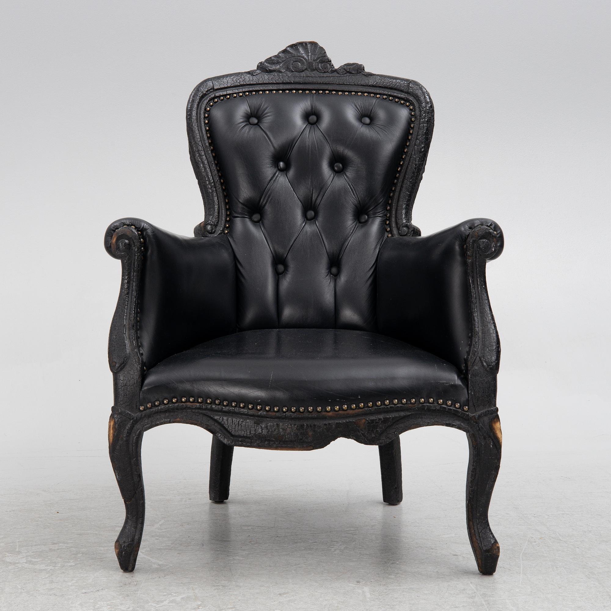 Maarten Baas, a "Smoke Armchair", Moooi, contemporary.