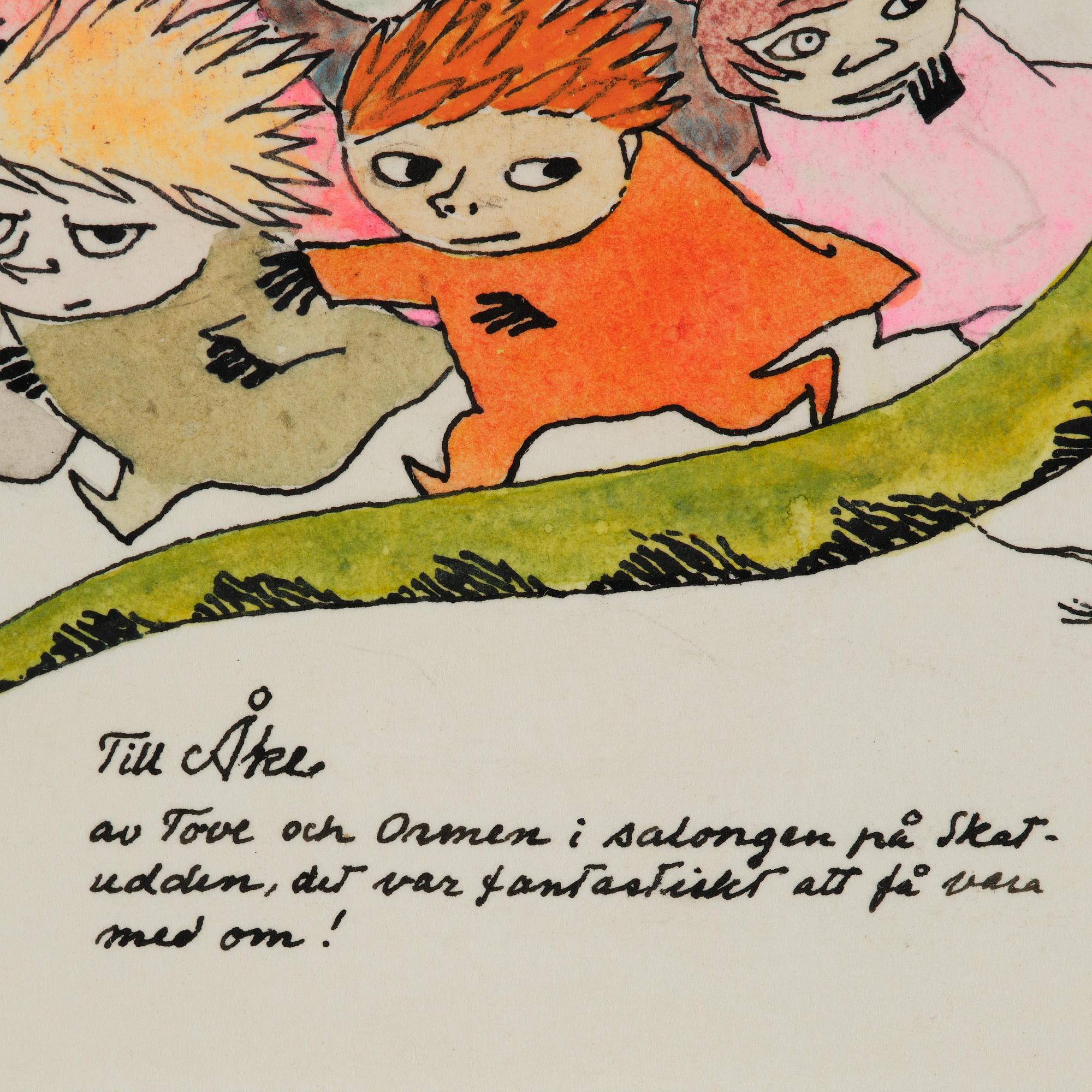 Tove Jansson, Fillyjonk with a snake.