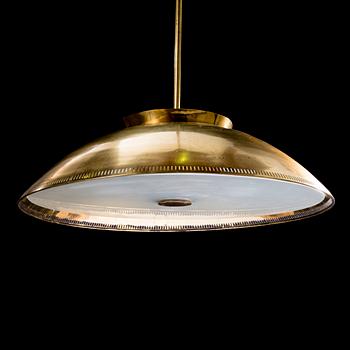 PAAVO TYNELL, a mid 20th century pendant light for Taito/Idman, Finland.