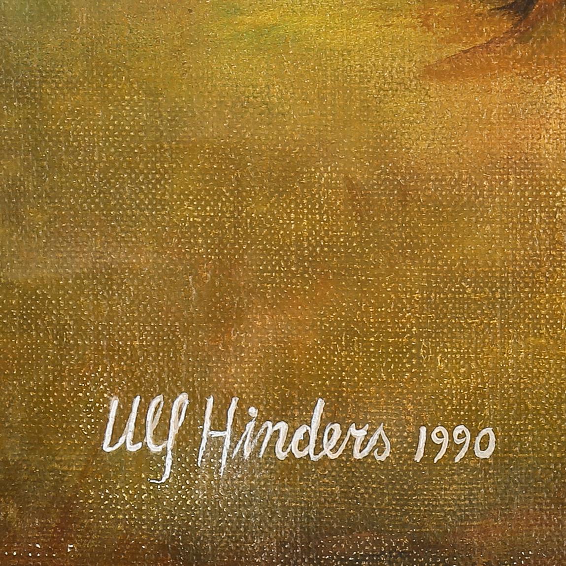 ULF HINDERS, olja på duk, signerad och daterad 1990.