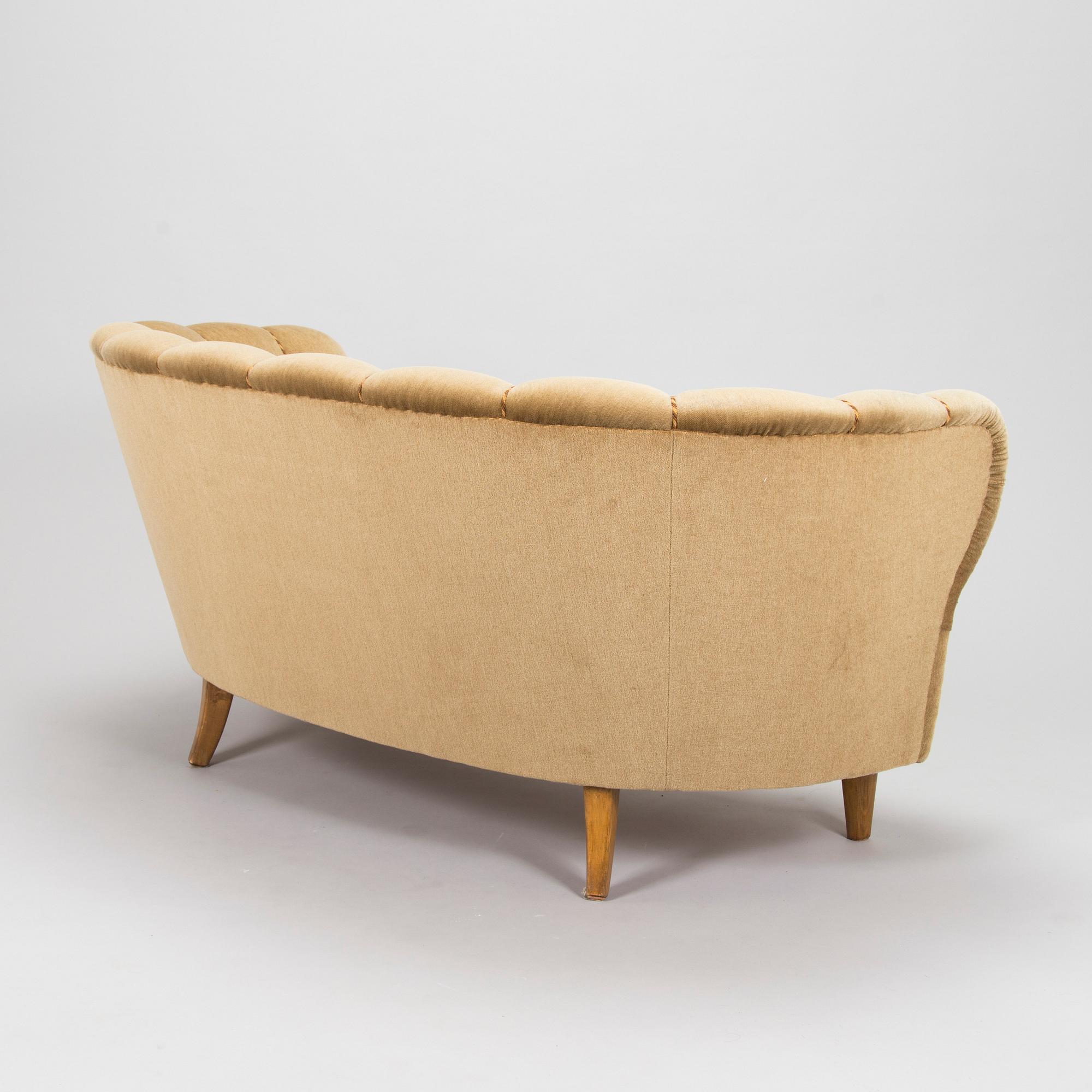 A mid-20th century sofa.