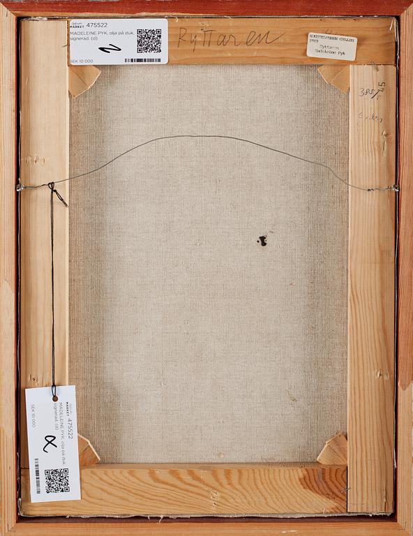 MADELEINE PYK, olja på duk, signerad.