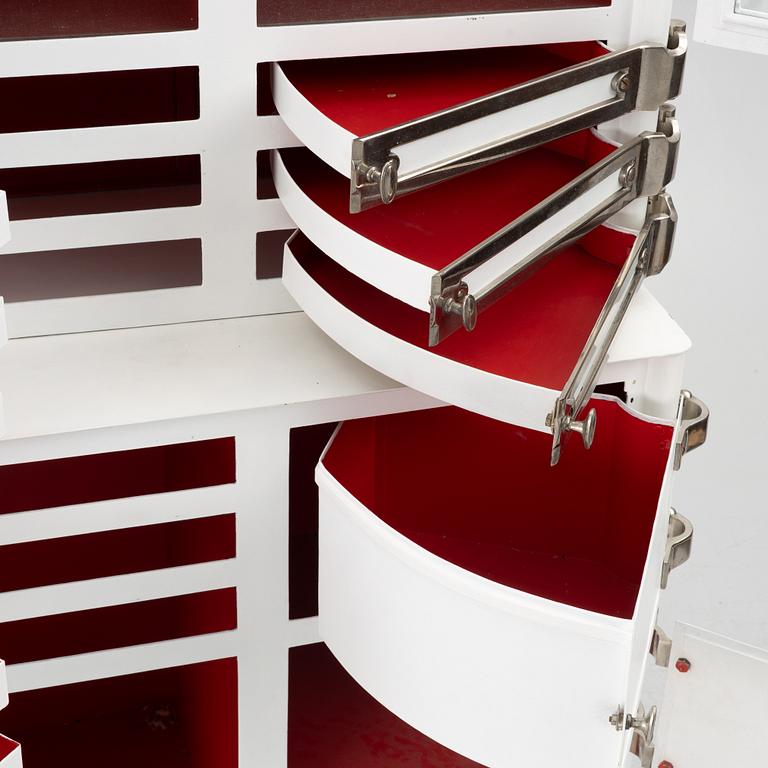 Dentist's cabinet, circa the mid-20th century.