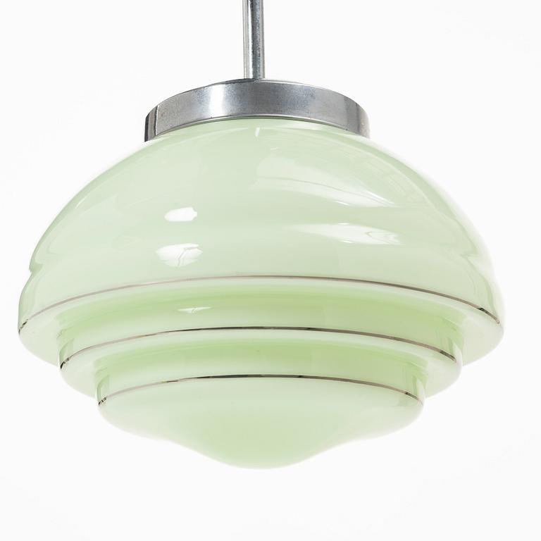 A 1930's ceiling lamp.