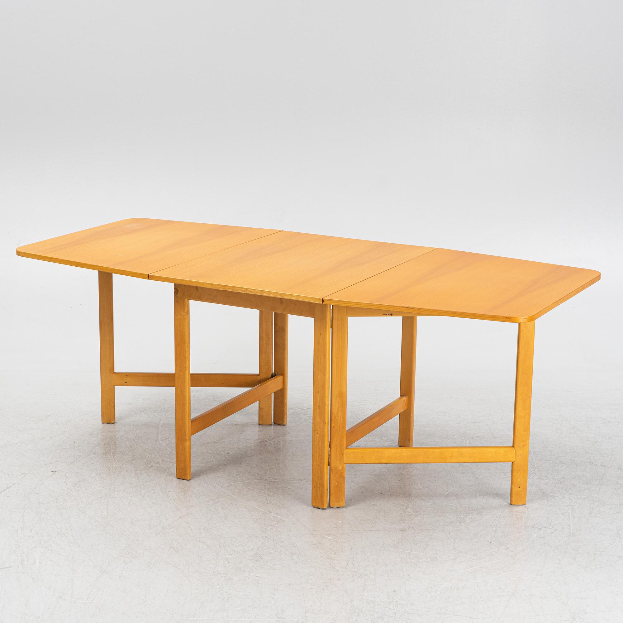 A gate-legged table, NK Nordiska Kompaniet, Sweden 1956.