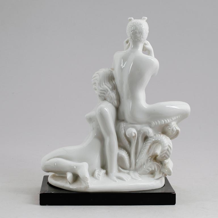 FIGUR, porslin, Harald Salomon, Rörstrand, 1940-tal.