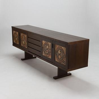 Poul H Poulsen, sideboard / skåp, Gangsö Möbler, Danmark, 1978.