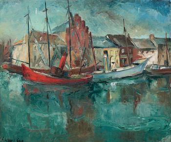 GEORGES ALBERT CYR, attrubuted to, oil on canvas, signed 1932 à tergo.