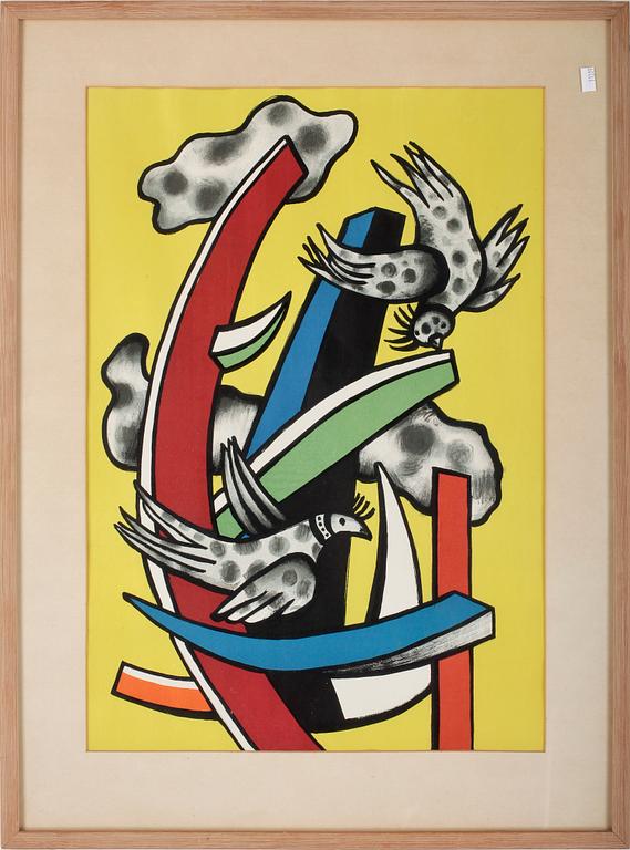 FERNAND LÉGER, affisch, 1956.