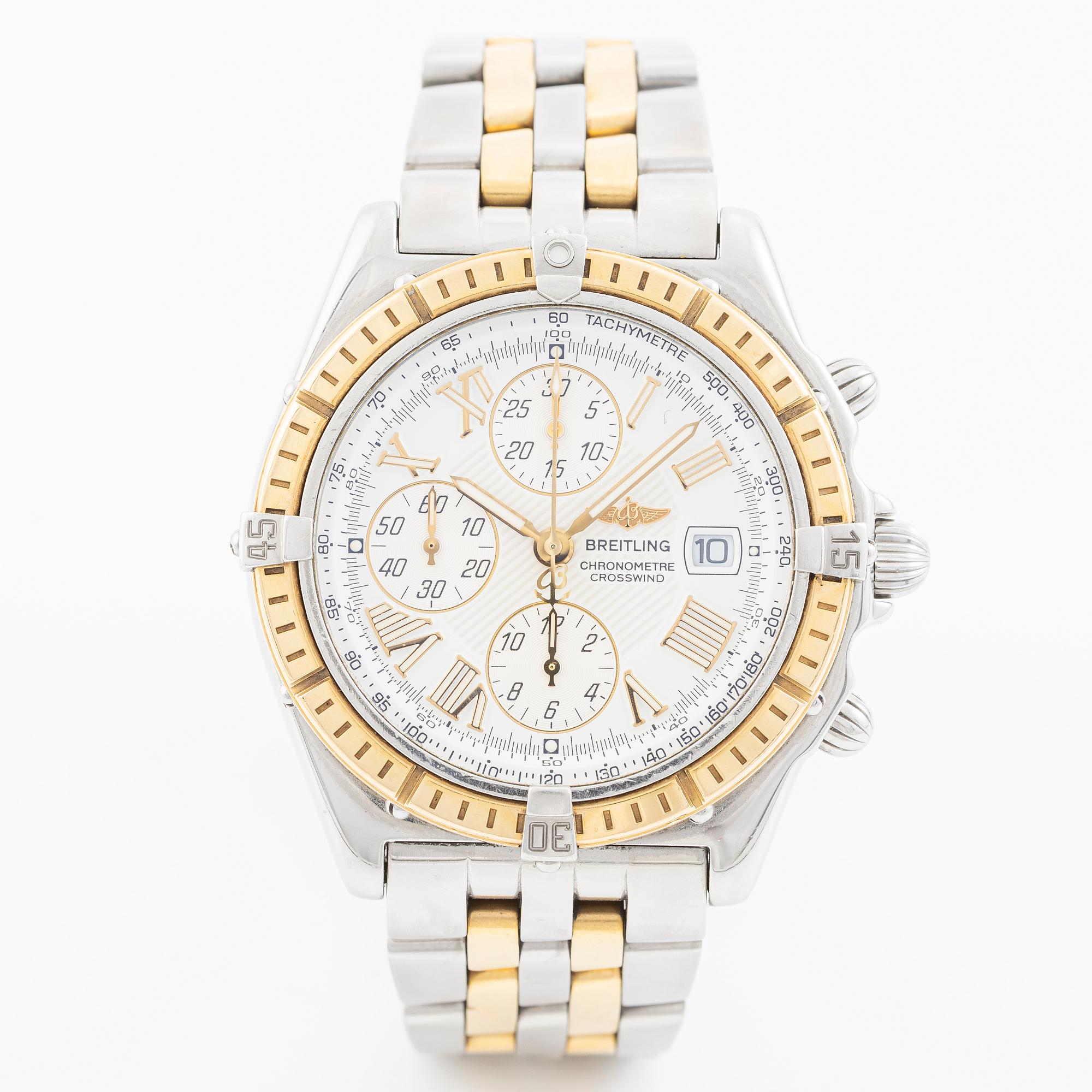 Breitling, Crosswind, chronograph, wristwatch, 42.7 mm.