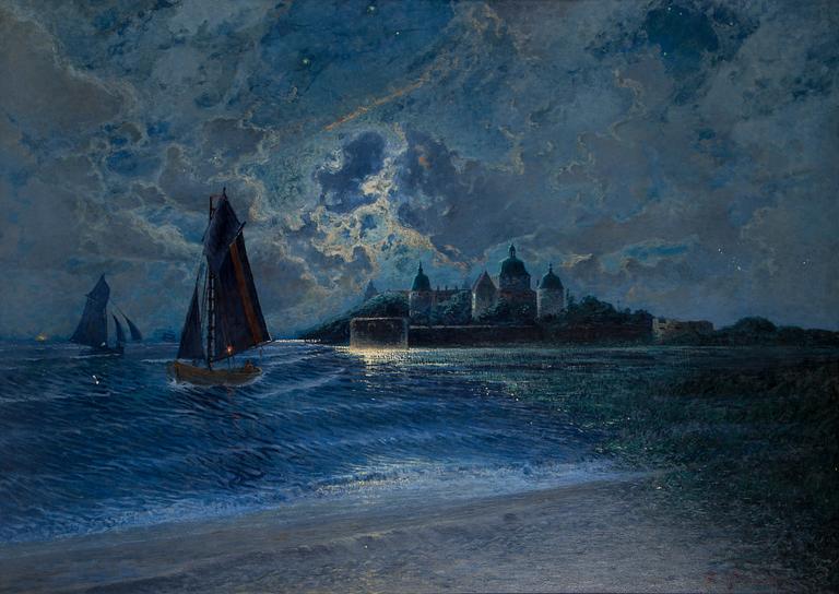 WALDEMAR NYSTRÖM, oilmon canvas, signed and dated 1914.