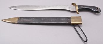 HUGGARE, samt STICKERT, 1800/1900-tal.