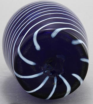 FLASKA, glas, möjligen Gjövik, Norge, 1800-talets första hälft.