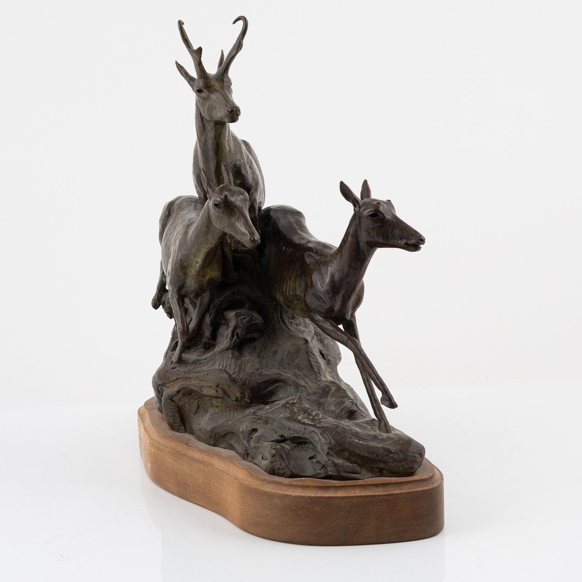 Kent Ullberg, 'Pronghorn pyramid'.