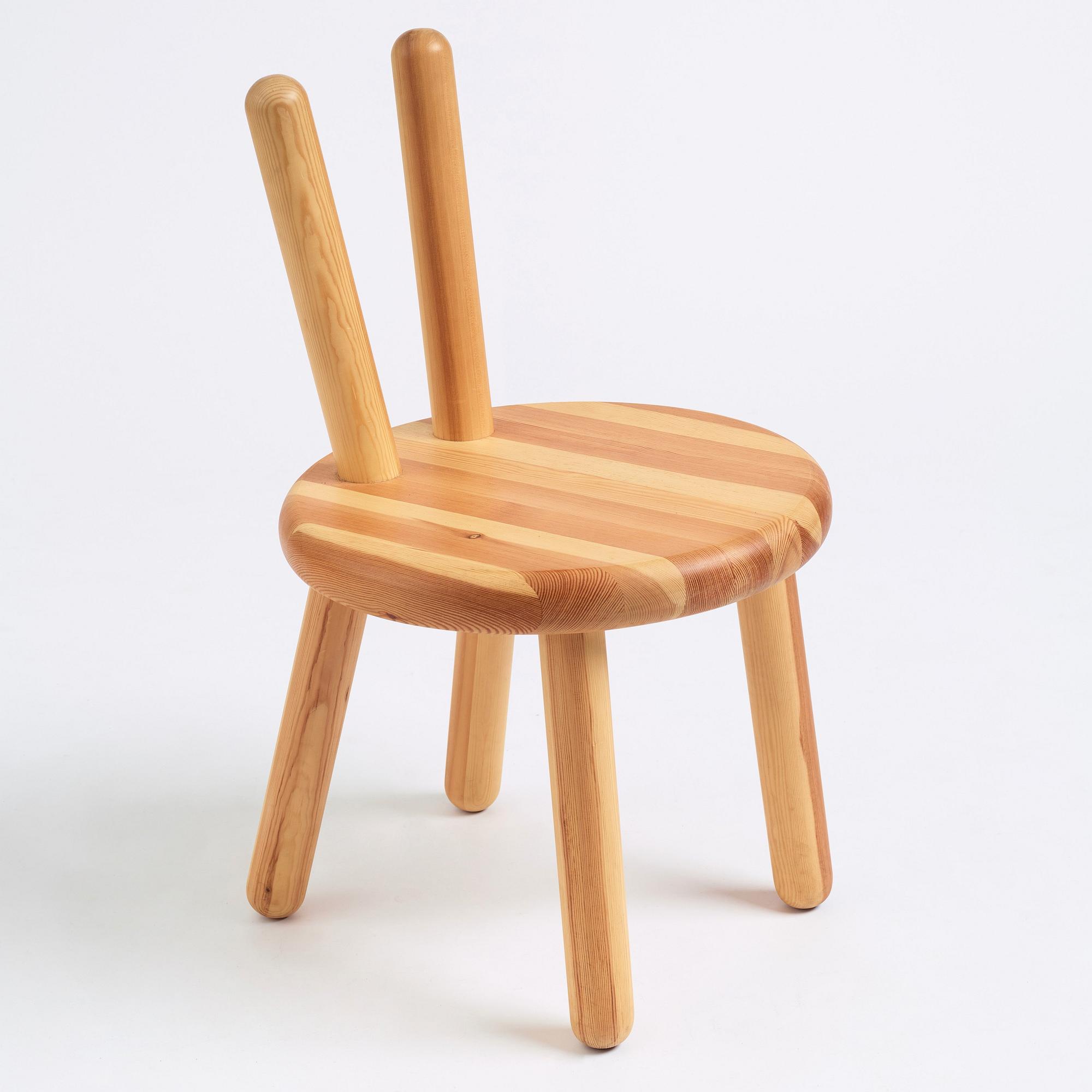 Fredrik Paulsen, a unique "Bamba" chair, prototype, 2014.