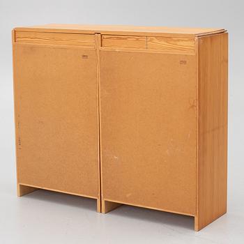 Yngve Ekström, a pair of 'Furubo' cabinets, Swedese.