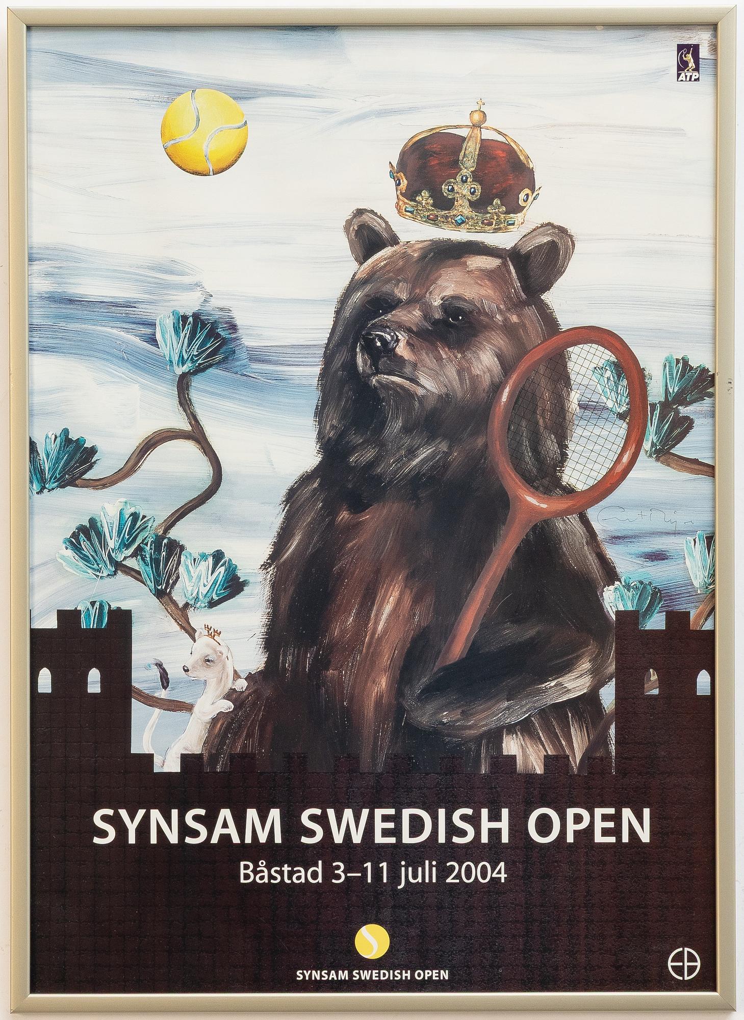 Ernst Billgren, Posters, 9, “Swedish Open Båstad”, 2003–11.