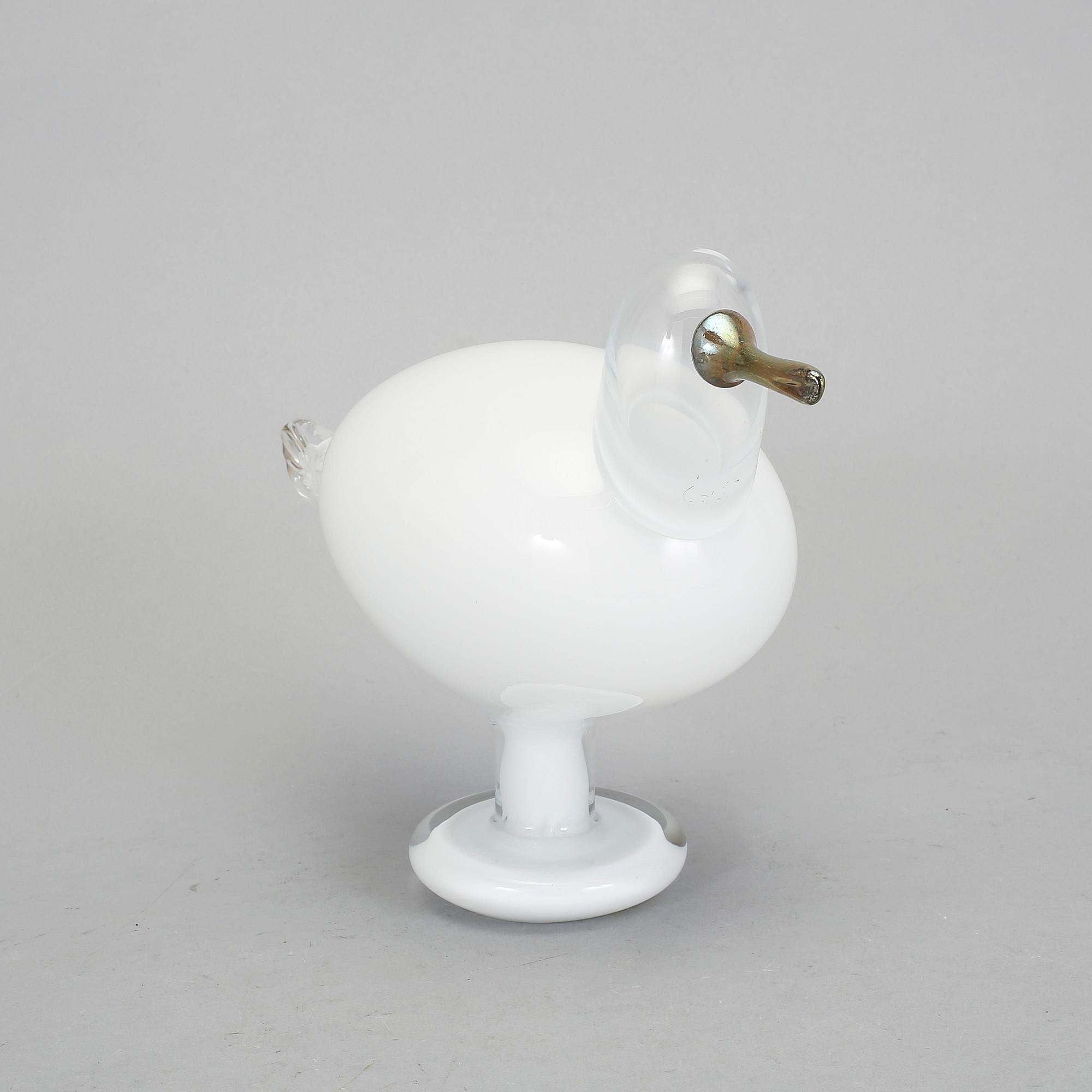 FIGURIN, glas, Oiva Toikka, Nuutajärvi, 1900-talets andra hälft.