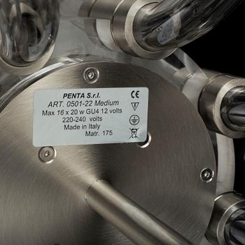 A 21st century ceiling light by tector, Italy.