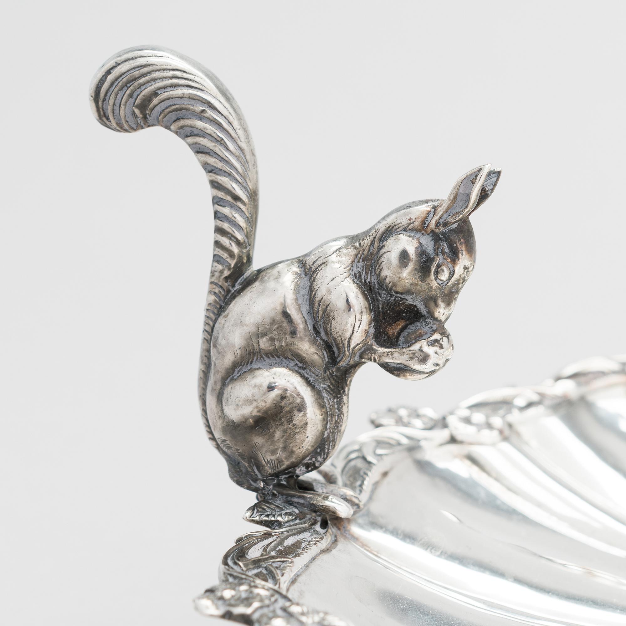 Serveringsfat, silver, Spanien efter 1934.