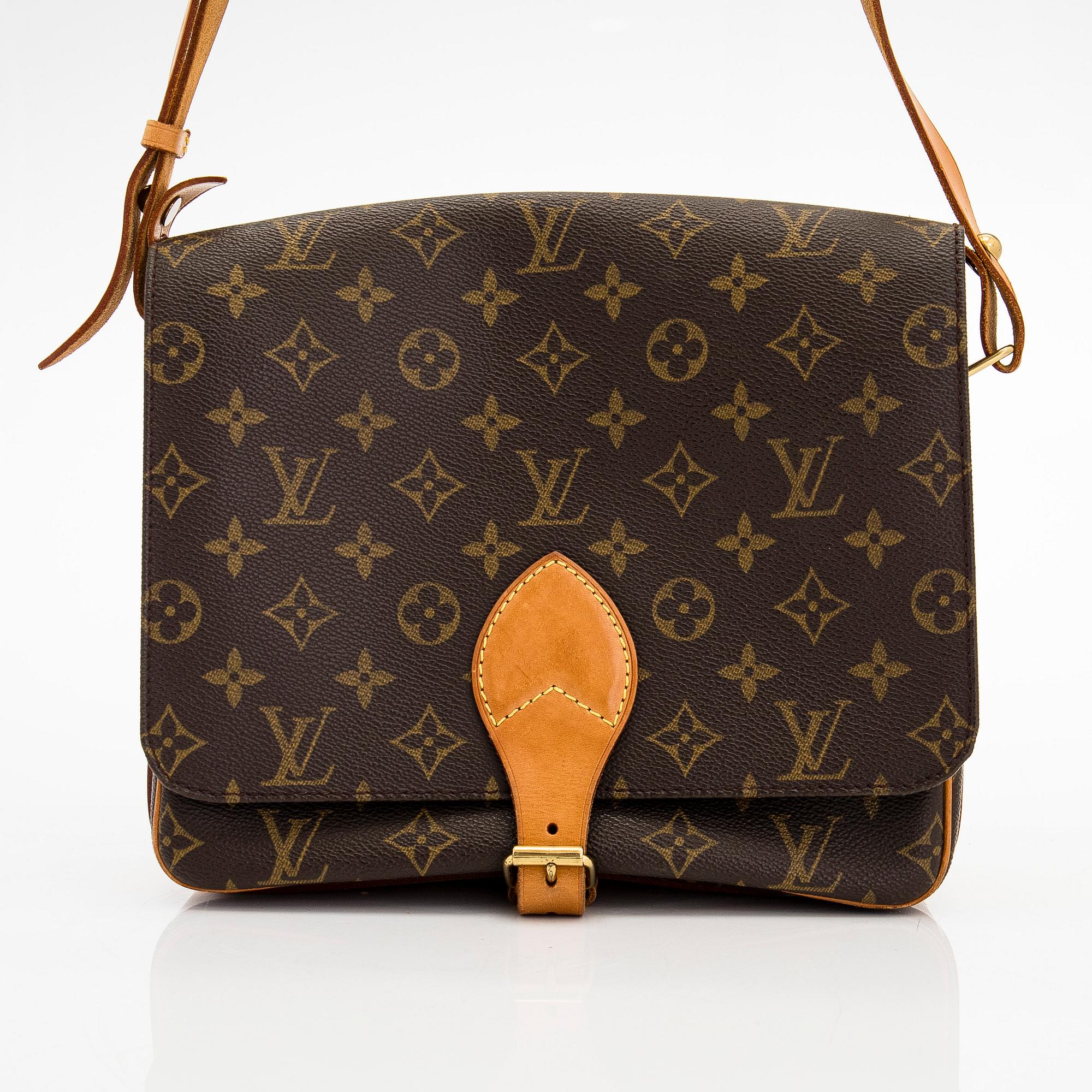 Louis Vuitton, a Monogram Canvas 'Cartouchière' bag.