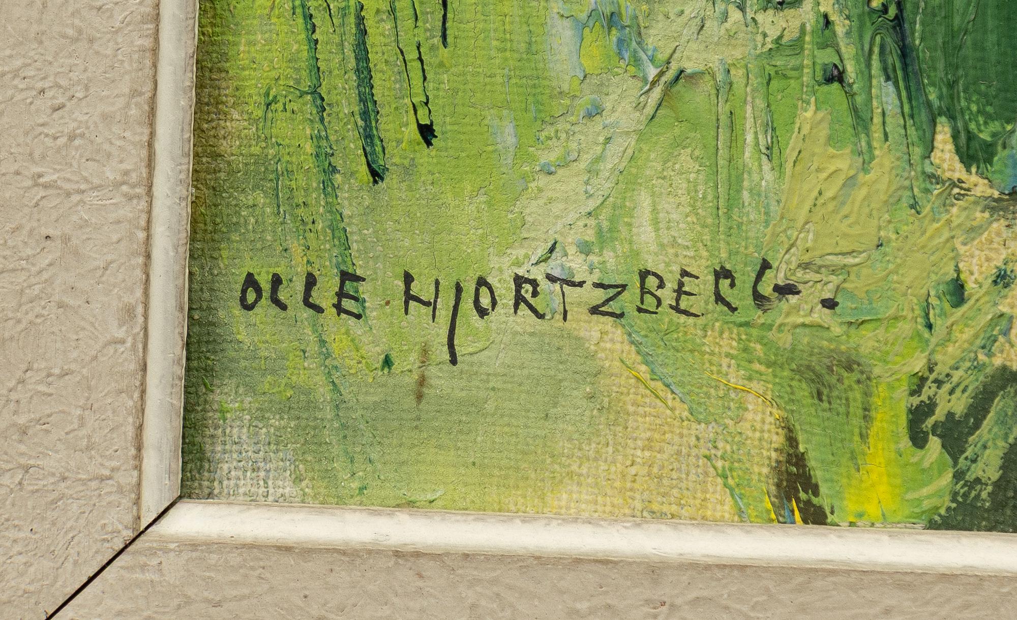 Olle Hjortzberg, Southern landscape.