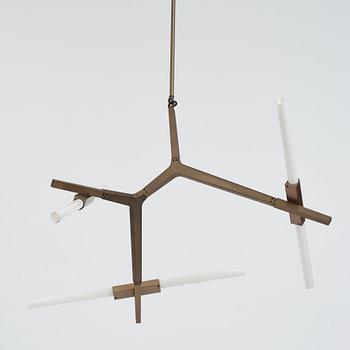 Lindsey Adelman, an "Agnes Chandelier 6" ceiling lamp, Roll and Hill, USA, post 2010.