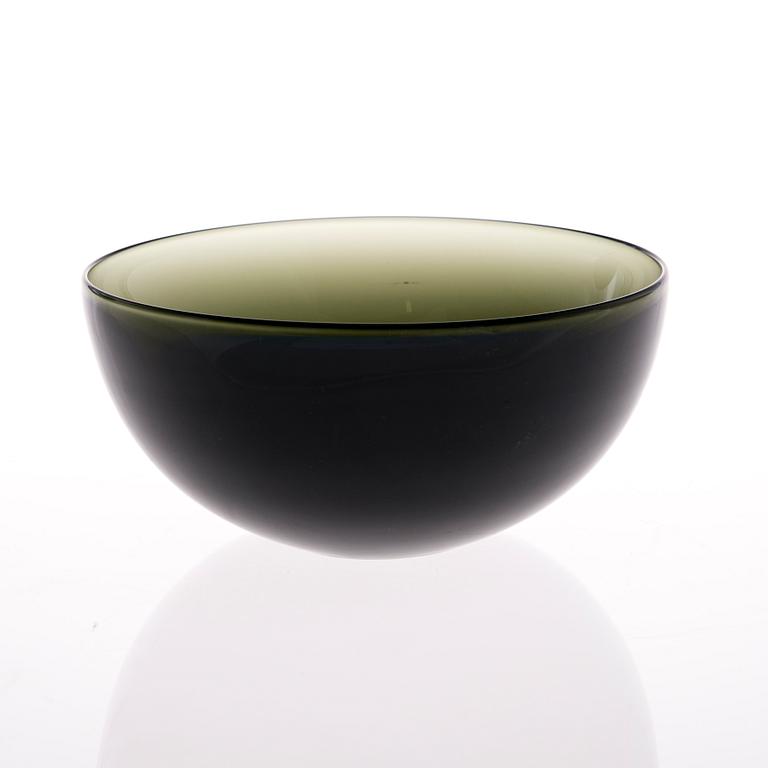 MALJA, lasia, signeerattu Timo Sarpaneva -3814, Iittala, 1950-luku.