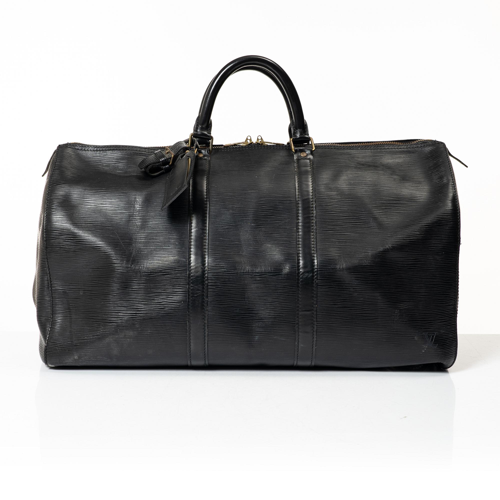 Louis Vuitton, weekend bag, "Epi 50", 1990.