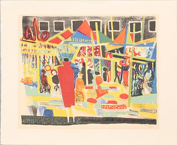 SVEN X:ET ERIXSON, färglitografi, signerad och numrerad 447/475.