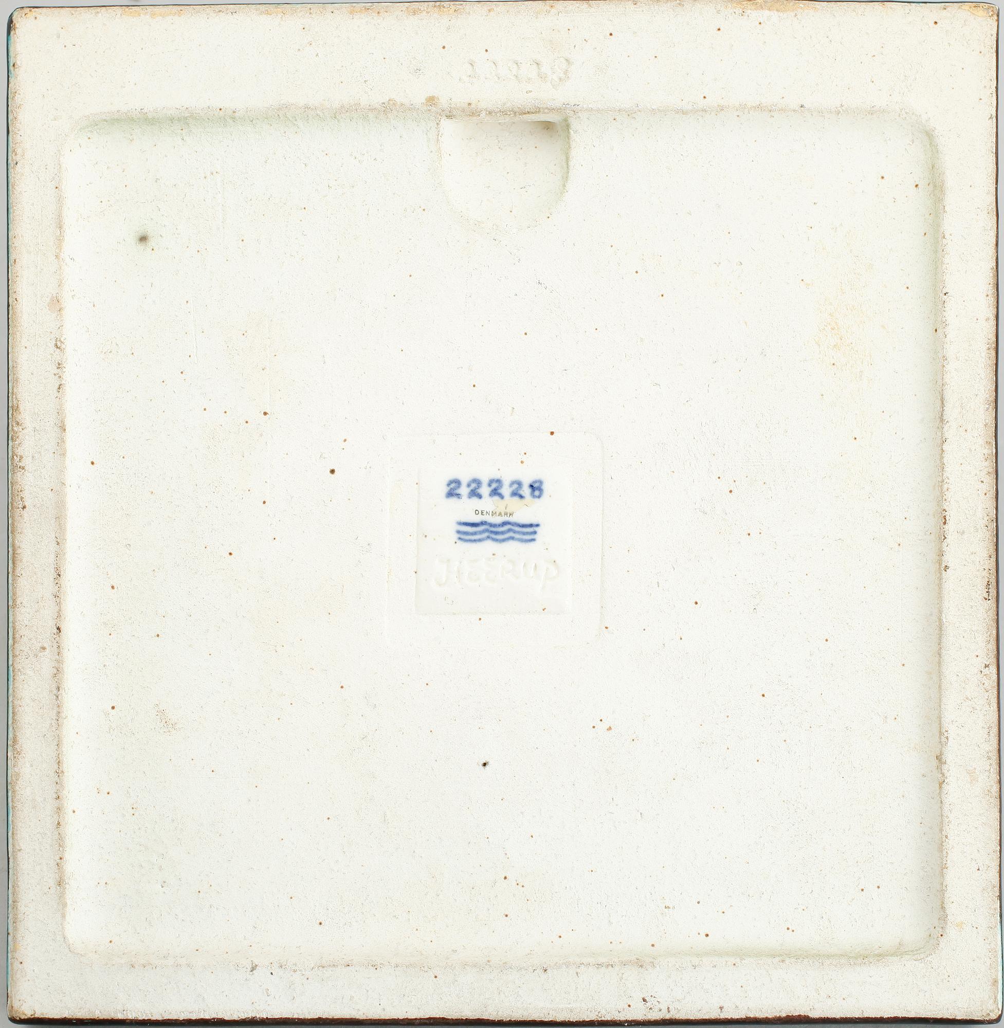 VÄGGRELIEF, stengods, Heerup, Royal Copenhagen, 1900-talets andra hälft.