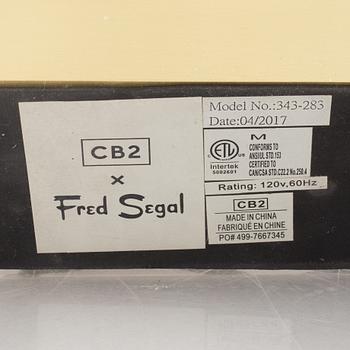 Fred Segal, table lamp "Sphere Desk Lamp", CB2, contemporary.