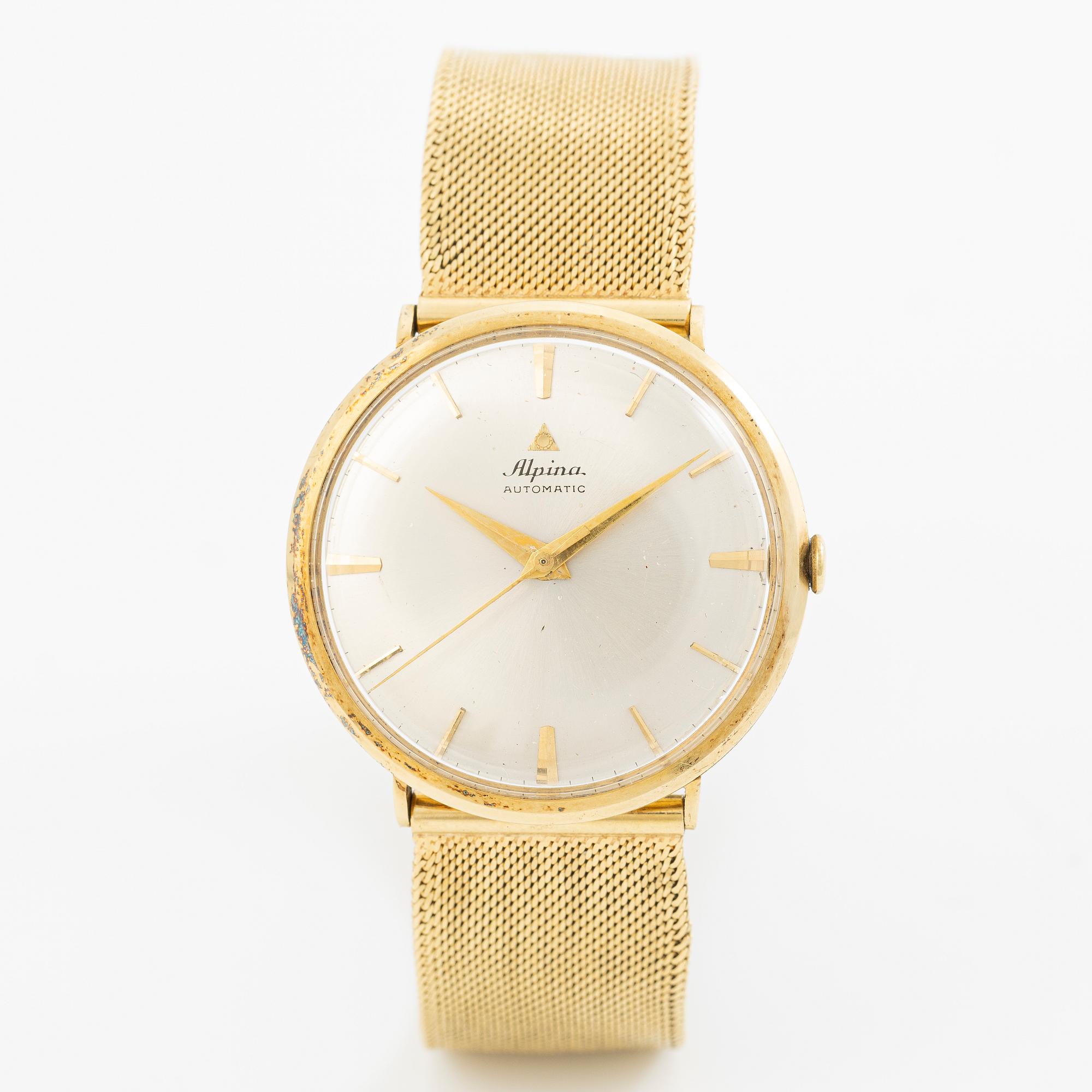 Alpina, wristwatch, 34 mm.