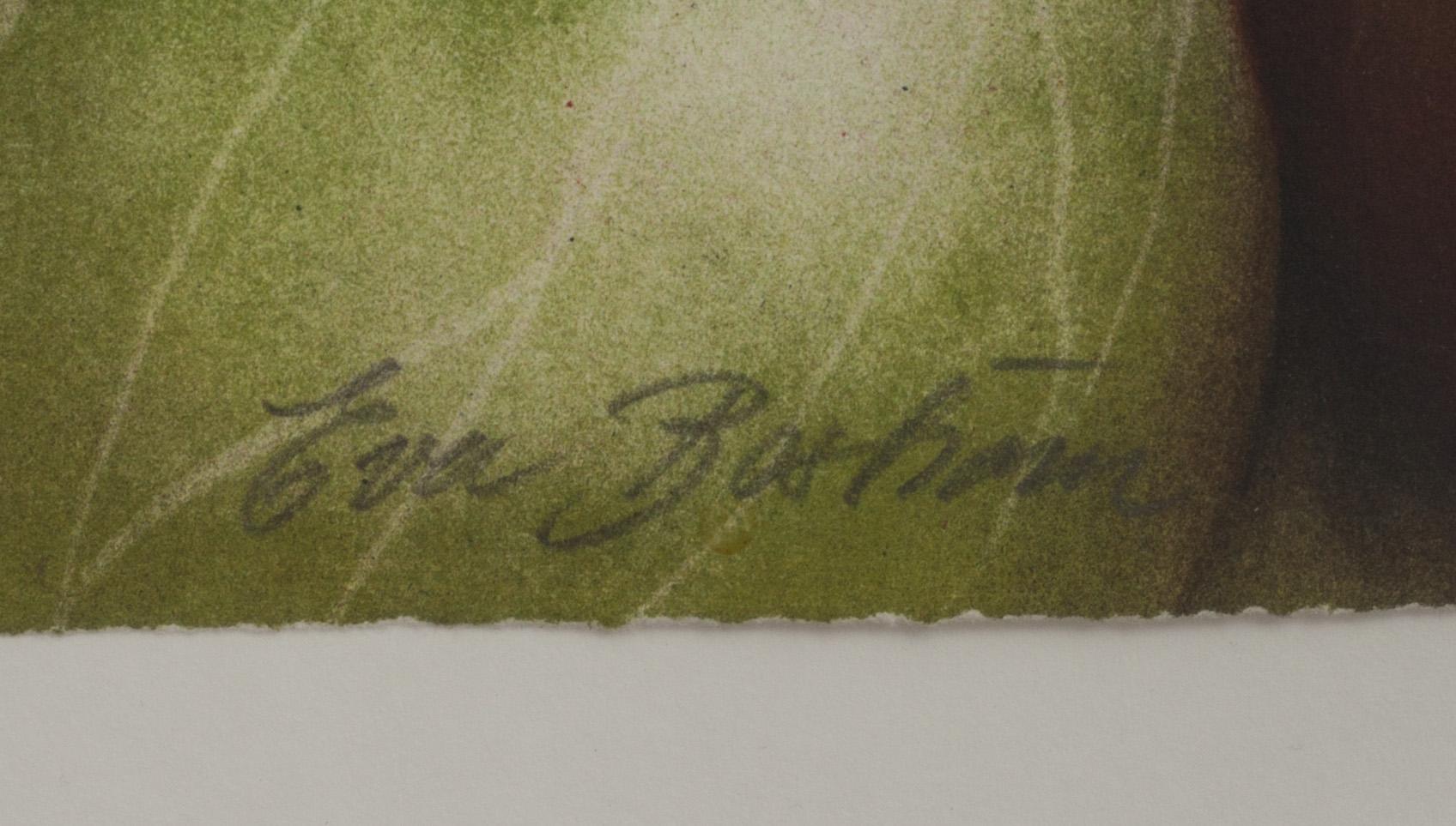 EVA BOSTRÖM, färglitografi. Signerad och numrerad, 89/250.