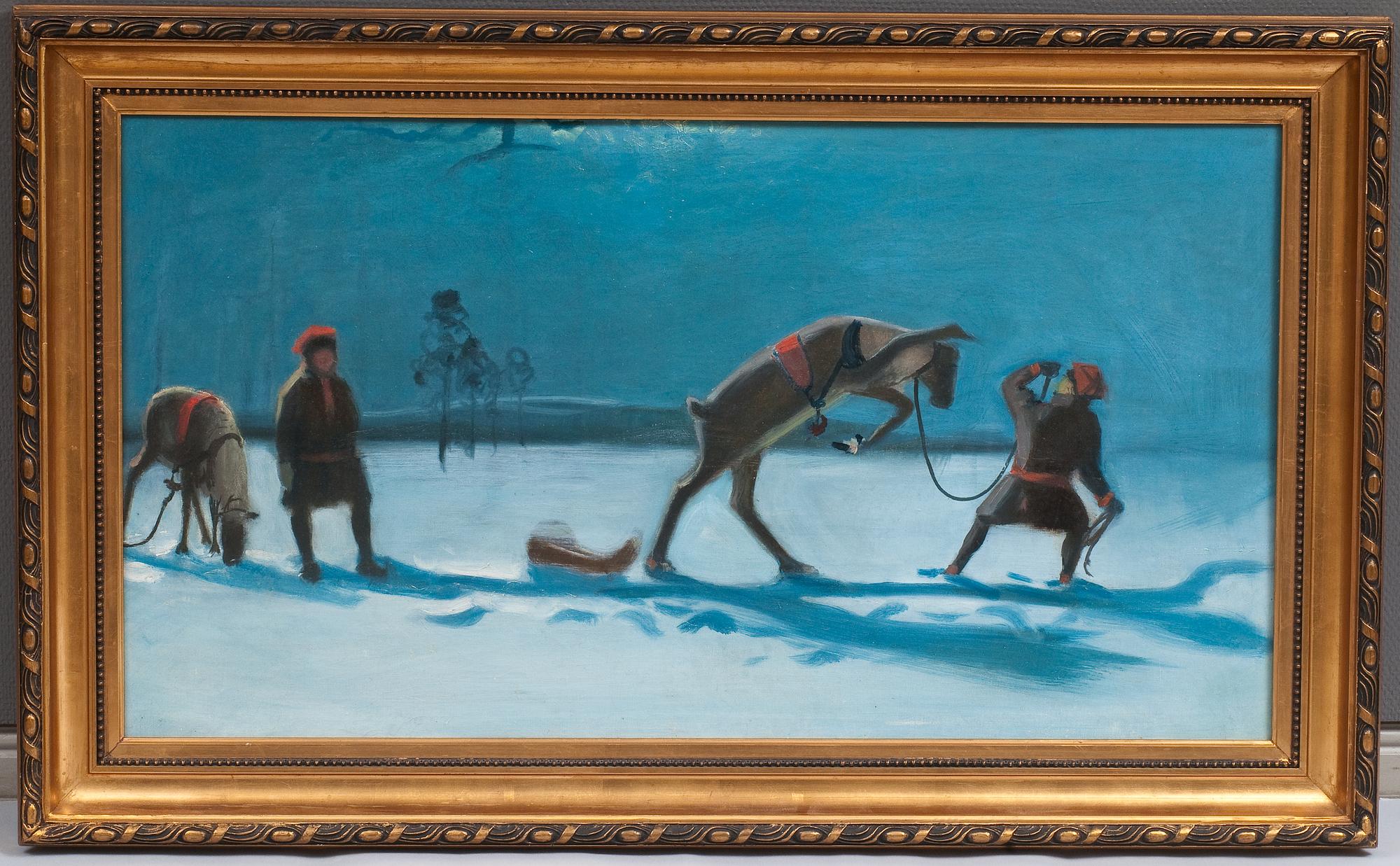 Juho Kyyhkynen, LEIKKISÄ PORO ILLAN HÄMÄRÄSSÄ.