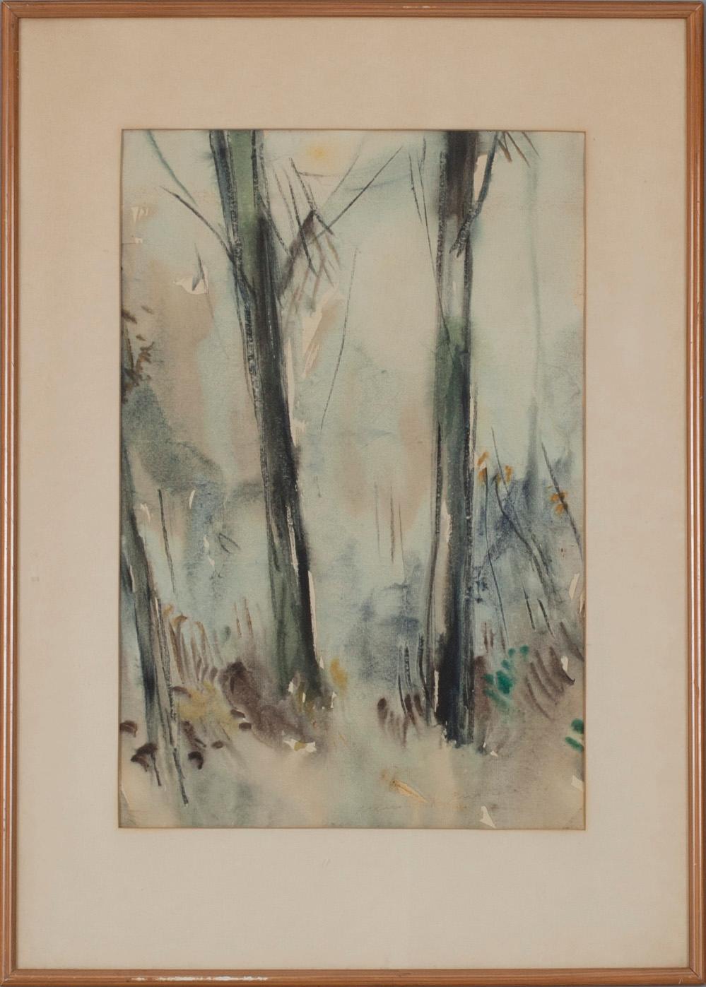 NANDOR MIKOLA, vesiväri, sign. -56.